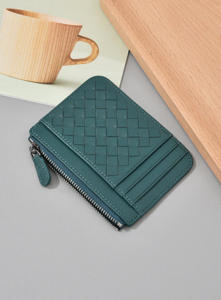 Portofel de dama din piele ecologica in culori deschise