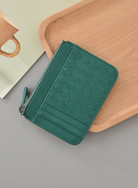 Portofel de dama din piele ecologica in culori deschise