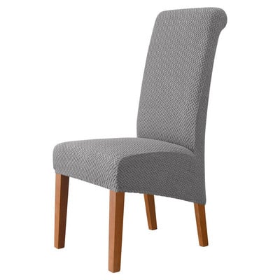 Didelio dydžio Polar Fleece Audinys Itin minkštas kėdės užvalkalas aukštai nugarai Ilgi kėdžių užvalkalai Restoranas Viešbutis Vakarėlis Banketas Sparnai Kėdė