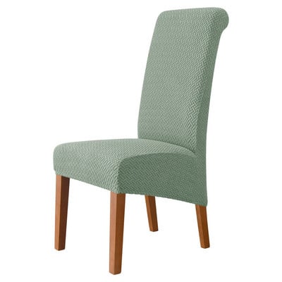 Didelio dydžio Polar Fleece Audinys Itin minkštas kėdės užvalkalas aukštai nugarai Ilgi kėdžių užvalkalai Restoranas Viešbutis Vakarėlis Banketas Sparnai Kėdė