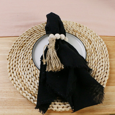 10 buc șervețel pânză de masă Decor pentru nuntă Servire Mariage 42*42cm Country Dusty Green 100% bumbac Rustic Line Decor DESIGN