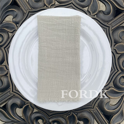 12 gab. Auduma salvetes Galdauts kāzu dekorēšanai pusdienošanai 42*42cm ballīšu galdauts Lauku kokvilnas tējas dvielis veļa zaļa