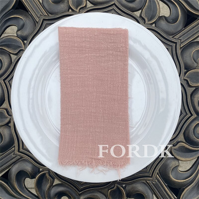 12 gab. Auduma salvetes Galdauts kāzu dekorēšanai pusdienošanai 42*42cm ballīšu galdauts Lauku kokvilnas tējas dvielis veļa zaļa