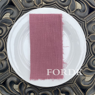 12 gab. Auduma salvetes Galdauts kāzu dekorēšanai pusdienošanai 42*42cm ballīšu galdauts Lauku kokvilnas tējas dvielis veļa zaļa