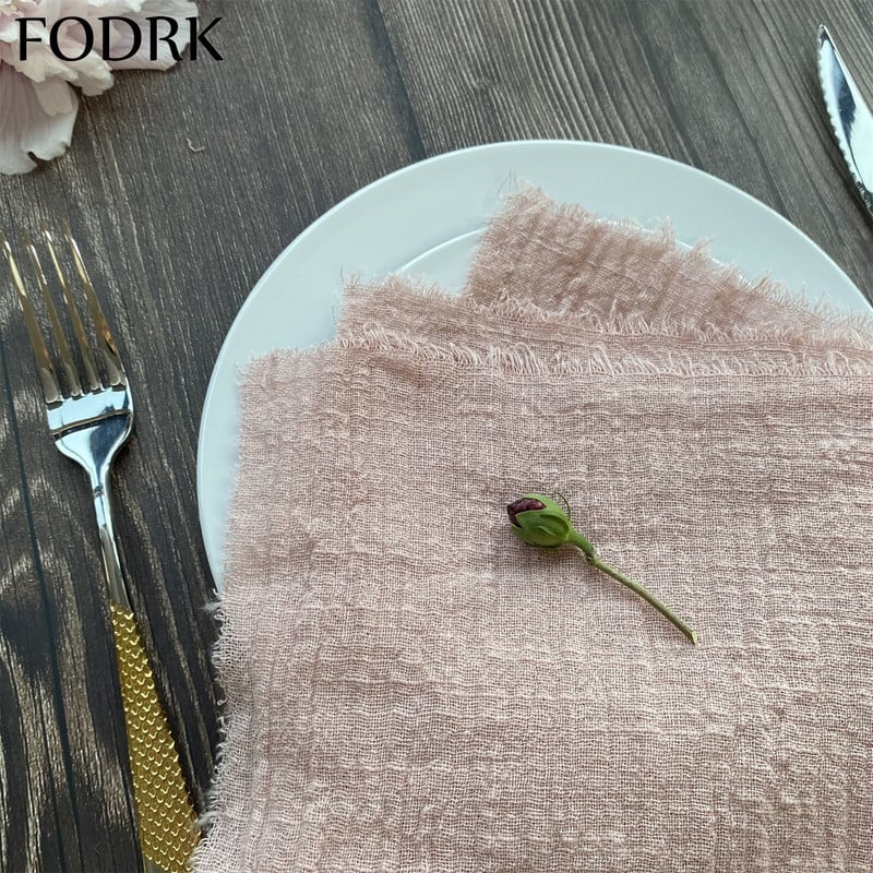 12 kom Platnene salvete Stolnjak za dekoraciju vjenčanja Blagovaonica 42*42cm Stolnjak za zabave Seoski Pamuk Čajni ručnik Laneno Zelena