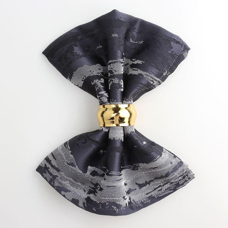 Esküvői szalvéta terítő asztalhoz Abrosz ágynemű Eldobható újdonság termék vacsora dekoráció Nyomtatott pamut konyhai edényszövet