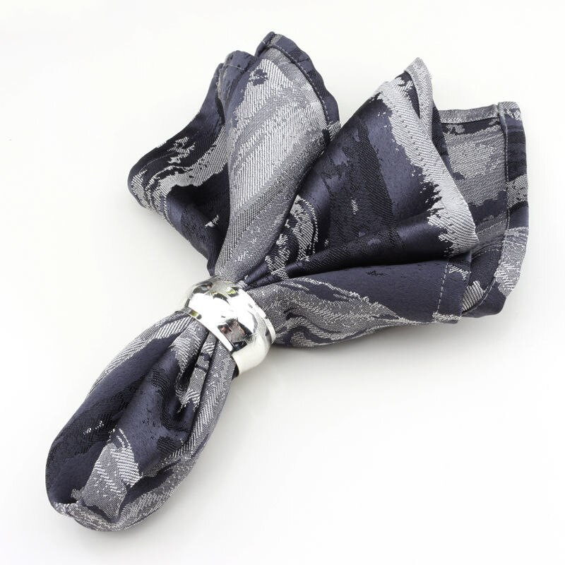 Esküvői szalvéta terítő asztalhoz Abrosz ágynemű Eldobható újdonság termék vacsora dekoráció Nyomtatott pamut konyhai edényszövet