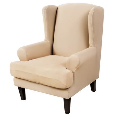 Arm King Háttámla Jacquard Stretch Protector Csúszáshuzat Lejtős Elasztikus Fotel Wingback Wing Kanapé háttámla Székhuzat