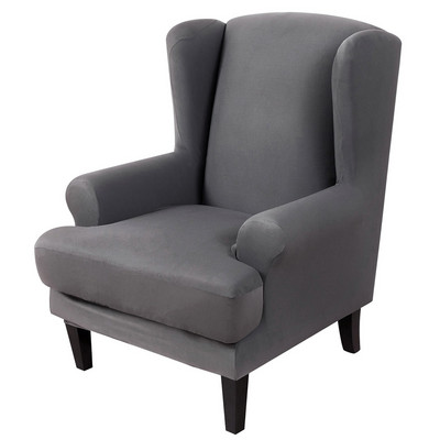 Arm King Háttámla Jacquard Stretch Protector Csúszáshuzat Lejtős Elasztikus Fotel Wingback Wing Kanapé háttámla Székhuzat