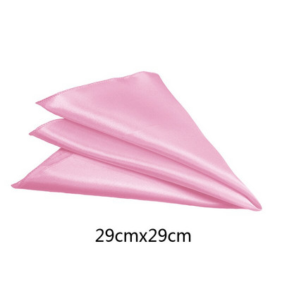 10 vnt/stal. Siūtos servetėlės 48x48 cm Satin Cocktail servetėlės, skirtos vakarėliui, vestuvinės staltiesės Minkštos virtuvės vakarienės servetėlės