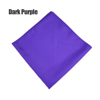 10 db 48x48cm tömör sima asztali szalvéták fehér fekete piros kék 21 szín poliészter négyzetes összecsukható ruha Otthoni vacsora szalvéta