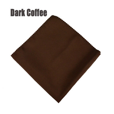 10 db 48x48cm tömör sima asztali szalvéták fehér fekete piros kék 21 szín poliészter négyzetes összecsukható ruha Otthoni vacsora szalvéta