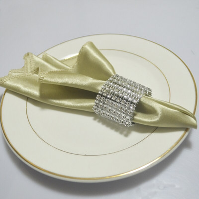 Szatén négyzet 30 cm Szalvéták Zsebkendő Asztali Vacsora Szalvéta Esküvőre Születésnapra Karácsonyi Party Rendezvény Dekoráció Otthoni kellékek