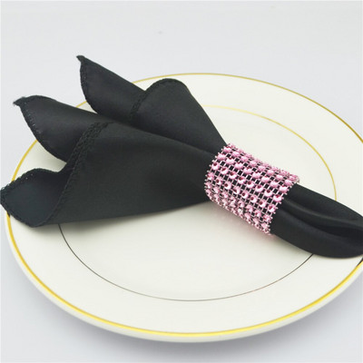 Szatén négyzet 30 cm Szalvéták Zsebkendő Asztali Vacsora Szalvéta Esküvőre Születésnapra Karácsonyi Party Rendezvény Dekoráció Otthoni kellékek