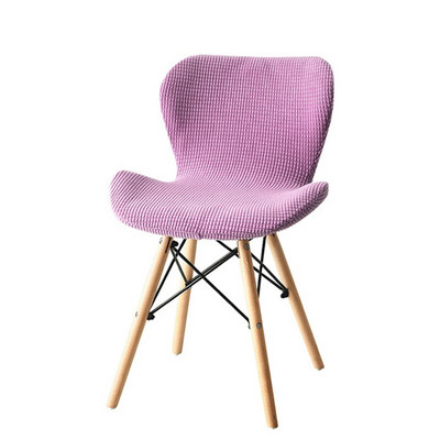 1 ks zakrivený poťah na stoličku s motýľom, spandex, jedálenská stolička, akcentová stolička, poťah na stoličku, funda silla asiento, strečový poťah na sedadlá, umývateľný