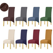 Vodootporna obična navlaka za stolicu Rastezljive navlake za blagovaonske stolice Kuhinjska navlaka za stolice s dugim naslonom XL veličina Navlaka za sjedalo za vjenčanje Hotelski dom