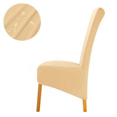 Vodootporna obična navlaka za stolicu Rastezljive navlake za blagovaonske stolice Kuhinjska navlaka za stolice s dugim naslonom XL veličina Navlaka za sjedalo za vjenčanje Hotelski dom