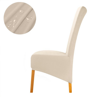 Vodootporna obična navlaka za stolicu Rastezljive navlake za blagovaonske stolice Kuhinjska navlaka za stolice s dugim naslonom XL veličina Navlaka za sjedalo za vjenčanje Hotelski dom