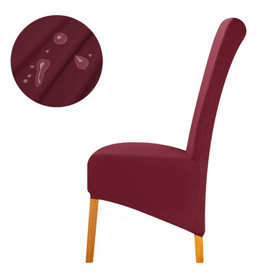 Vodootporna obična navlaka za stolicu Rastezljive navlake za blagovaonske stolice Kuhinjska navlaka za stolice s dugim naslonom XL veličina Navlaka za sjedalo za vjenčanje Hotelski dom