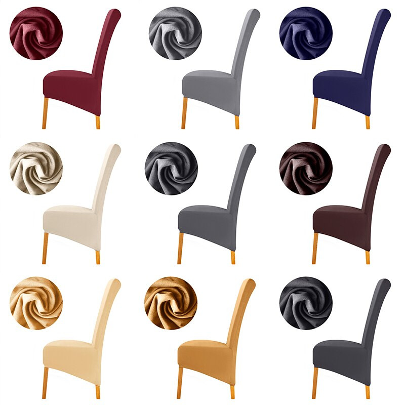 Vodootporna obična navlaka za stolicu Rastezljive navlake za blagovaonske stolice Kuhinjska navlaka za stolice s dugim naslonom XL veličina Navlaka za sjedalo za vjenčanje Hotelski dom