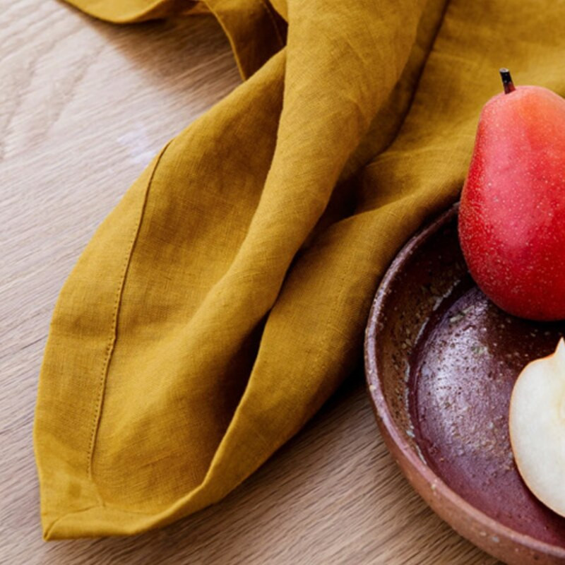 Set salveta za stol od pamučne gaze od 6 kom. Salvete za vjenčanja Ukrasni perivi podmetač za blagovaonski stol 38*55 cm