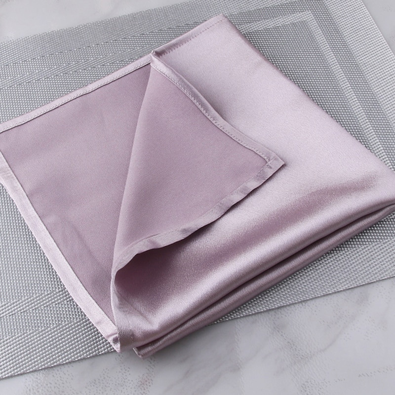 46x46cm Luksuzni stolni ubrusi Četvrtasti satenski rupčić za svatove Hoteli Restorani Dekoracije Potrepštine Prsten za salvete