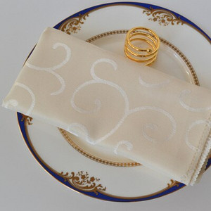 12vnt./stal. Žakardinis burnos audinys padėkliukas vestuviniam vakarėliui nuvalyti puodelio audinys universalus audinys stalo servetėlė