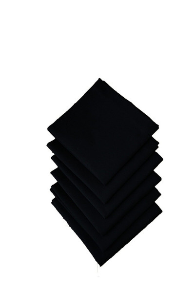 Stolové obrúsky odolné voči tekutinám, svadobné, večierkové, viacfarebné, bavlnené, prémiové, reštaurácia, domáce, 12 ks, 35x35 cm