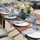 25 τμχ Ρετρό χαρτοπετσέτες Ρουστίκ διακόσμηση τραπεζιού Βαμβακερή γάζα Hanky Πετσέτα Τραπεζαρίας Πατάκια Γάμου Προμήθειες Εστιατορίου 43*43cm