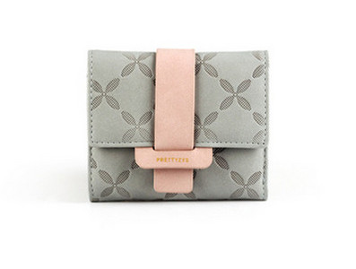 Portofel de dama din piele ecologica - cu inscriptie