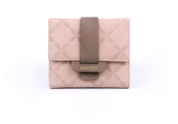 Portofel de dama din piele ecologica - cu inscriptie