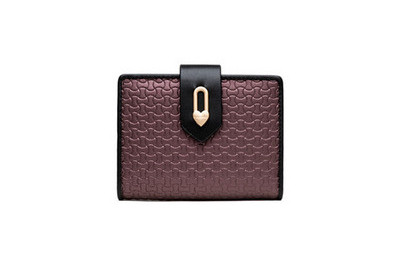 Portofel de dama - cu inima de metal