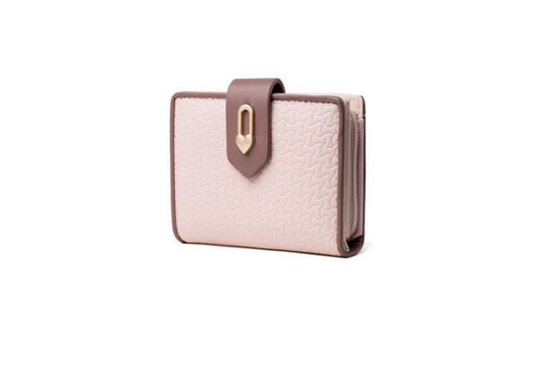 Portofel de dama - cu inima de metal