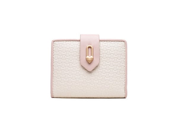 Portofel de dama - cu inima de metal