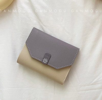 Poseta mica de dama din piele ecologica in doua culori