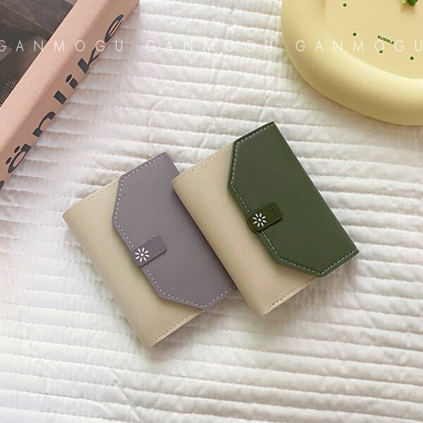 Poseta mica de dama din piele ecologica in doua culori