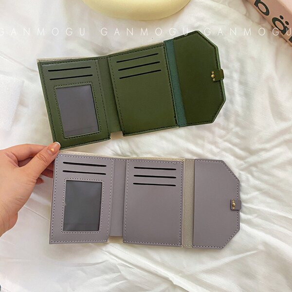 Poseta mica de dama din piele ecologica in doua culori