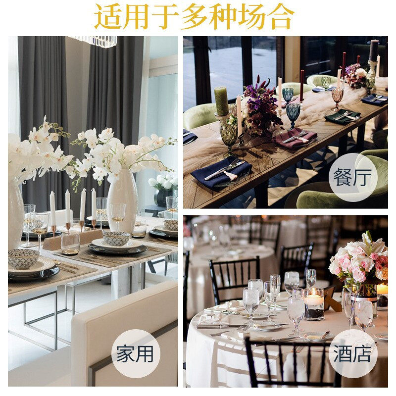 12 kom porubljenih četvrtastih salveta 48x48 cm 46 g Satenska koktel salveta za zabavu Svadbeni stolnjak Mekane kuhinjske salvete za večeru