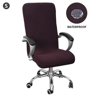 Poťah na kancelársku počítačovú stoličku veľkosti S/M/L, strečový, otočný, spandexový, vodeodolný, elastický, umývateľný a odnímateľný