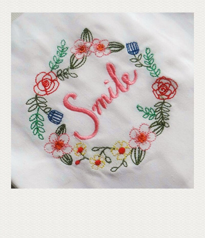 2vnt Aukštos kokybės medvilninės servetėlės Hope Dream Love Smile siuvinėtos arbatos rankšluosčiai Stalo servetėlės Virtuvės servetėlės Vestuvės