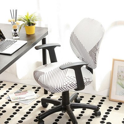 Elastična navlaka za uredsku stolicu Split Navlaka za sjedalo za igranje računala Spandex Navlake za prašinu Štitnik Home Decor Fundas Para Sillas