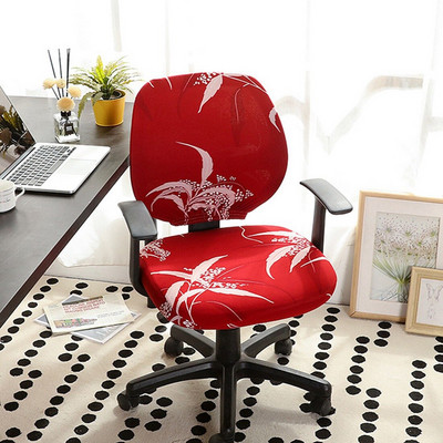 Elastična navlaka za uredsku stolicu Split Navlaka za sjedalo za igranje računala Spandex Navlake za prašinu Štitnik Home Decor Fundas Para Sillas