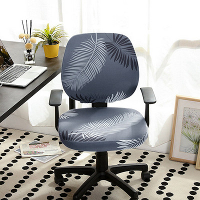 Elastična navlaka za uredsku stolicu Split Navlaka za sjedalo za igranje računala Spandex Navlake za prašinu Štitnik Home Decor Fundas Para Sillas