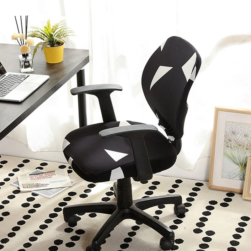 Elastična navlaka za uredsku stolicu Split Navlaka za sjedalo za igranje računala Spandex Navlake za prašinu Štitnik Home Decor Fundas Para Sillas