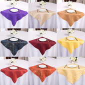 NP002 popularno 10 kom/ lot bordo ljubičasta plava zlatna bordo bijela crvena 48cm*48cm poliester Jacquard salveta za stol