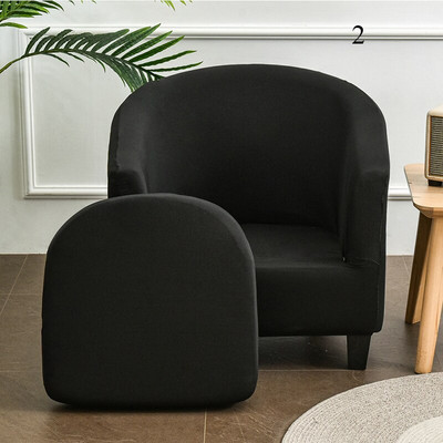 1Set Arc Seat Navlaka za kauč Rastezljivi spandex Periva navlaka za klub fotelju Relax Single Seat Navlaka za kauč Jastučnice