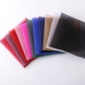 Kvadratinės organzos stalo servetėlės 45 cm x 45 cm nosinė vestuvėms, vakarėliams, viešbučiams ir restoranams Dekoravimo reikmenys