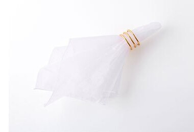 Kvadratinės organzos stalo servetėlės 45 cm x 45 cm nosinė vestuvėms, vakarėliams, viešbučiams ir restoranams Dekoravimo reikmenys