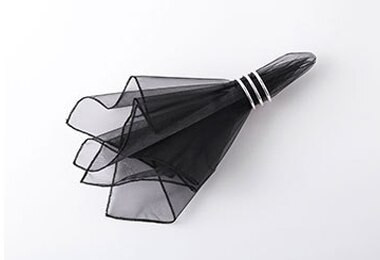 Kvadratinės organzos stalo servetėlės 45 cm x 45 cm nosinė vestuvėms, vakarėliams, viešbučiams ir restoranams Dekoravimo reikmenys