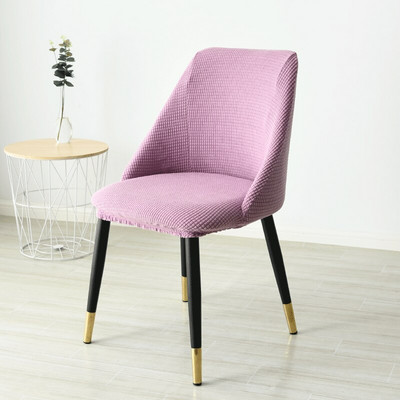 Minkštas Polar Fleece audinio kėdės užvalkalas, tamprus, nuimamas nuplaunamas kėdės užvalkalas Nordic sėdynių užvalkalai valgomajam